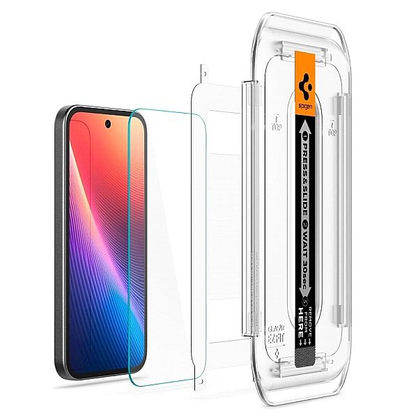 Szkło Hartowane Spigen Glas.tr "Ez Fit" 2-Pack Google Pixel 9A Clear
