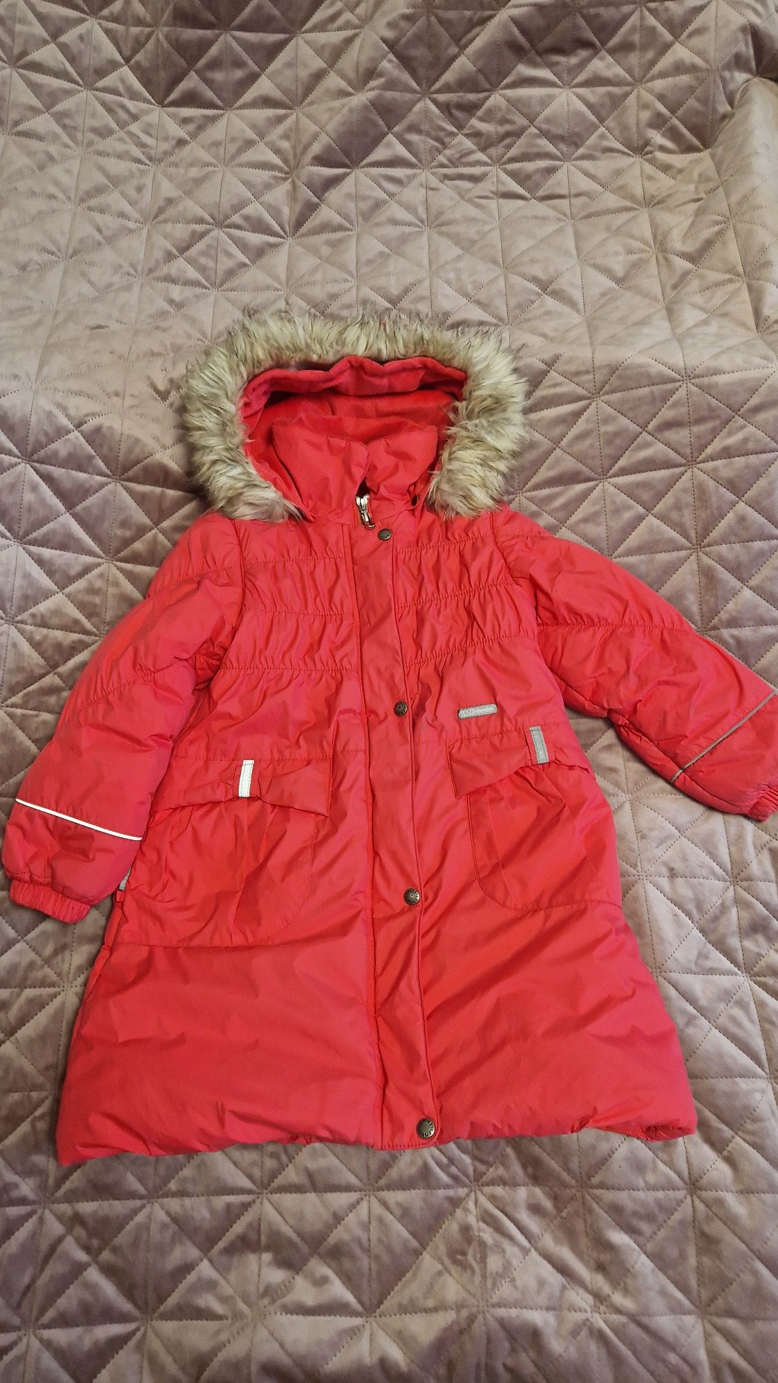 Пальто зимове термо куртка ленне 116 lenne