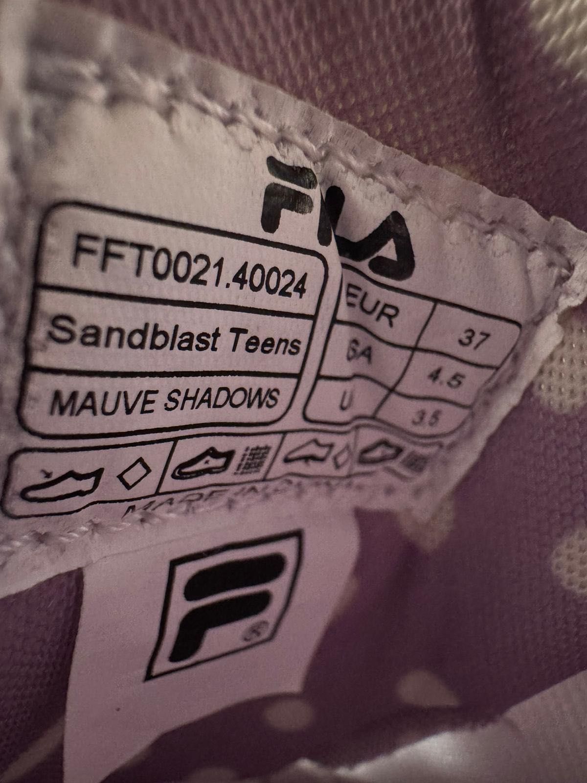 Nowe sneakersy damskie FILA różowe 37