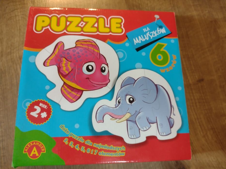 Puzzle dla maluszków 2+