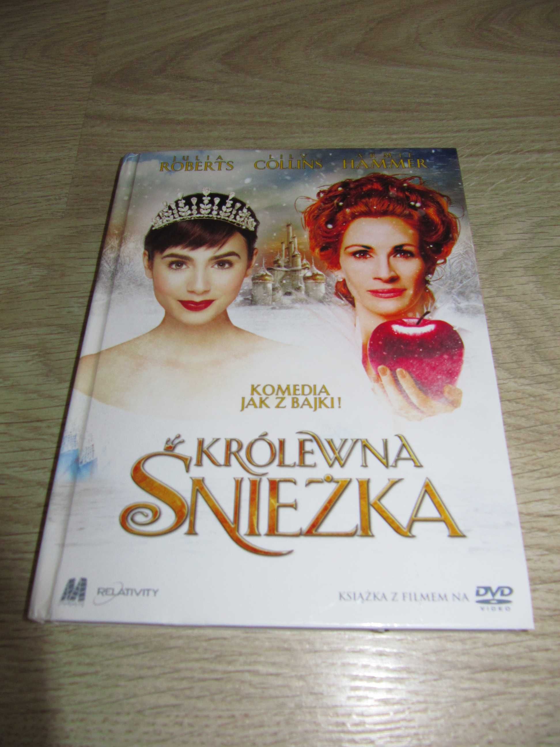 Sprzedam „Królewna Śnieżka”, DVD + książka nowe, Mokotów