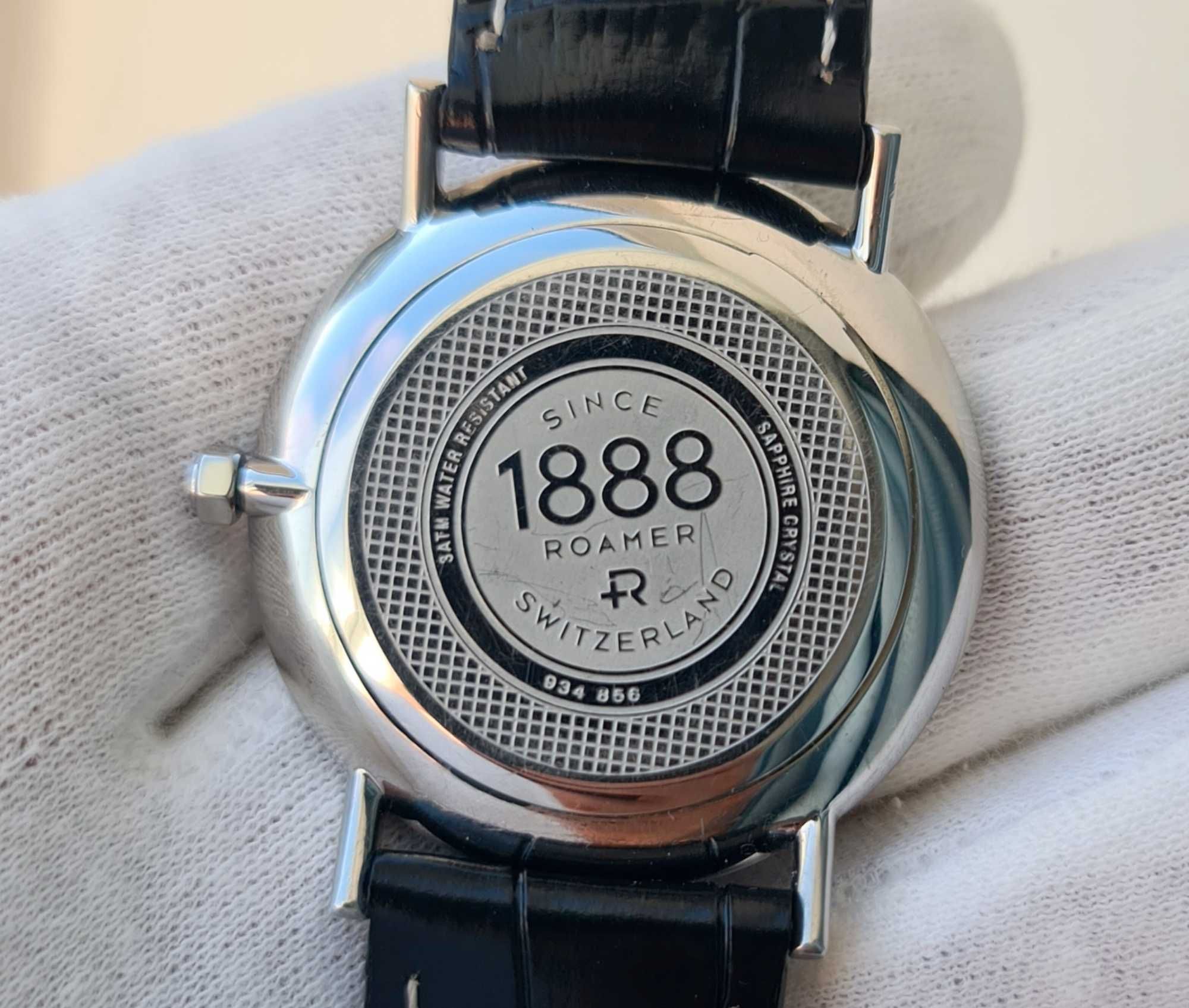 Чоловічий годинник часы Roamer 934.856 Swiss made Sapphire 38mm