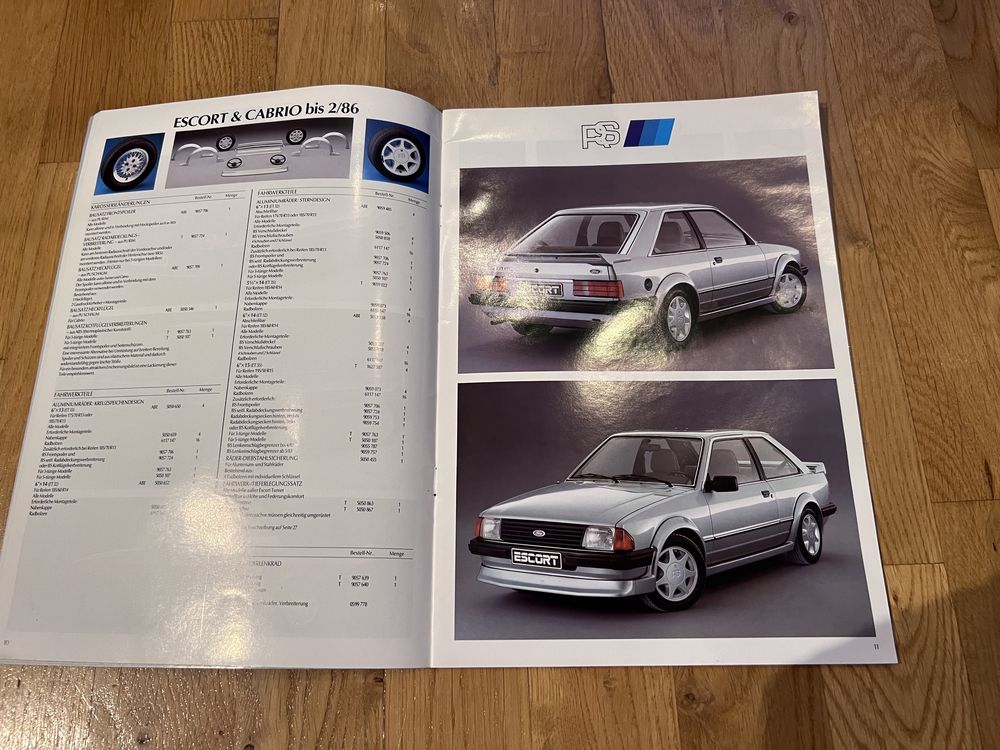 Katalog reklamowy Ford Rs Sport-Zubehör