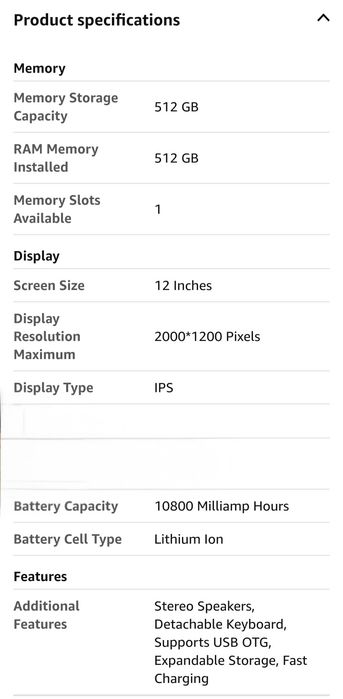 Tablet Doogee T40 Pro, ecrã de 12 polegadas, 512GB, capa e carregador