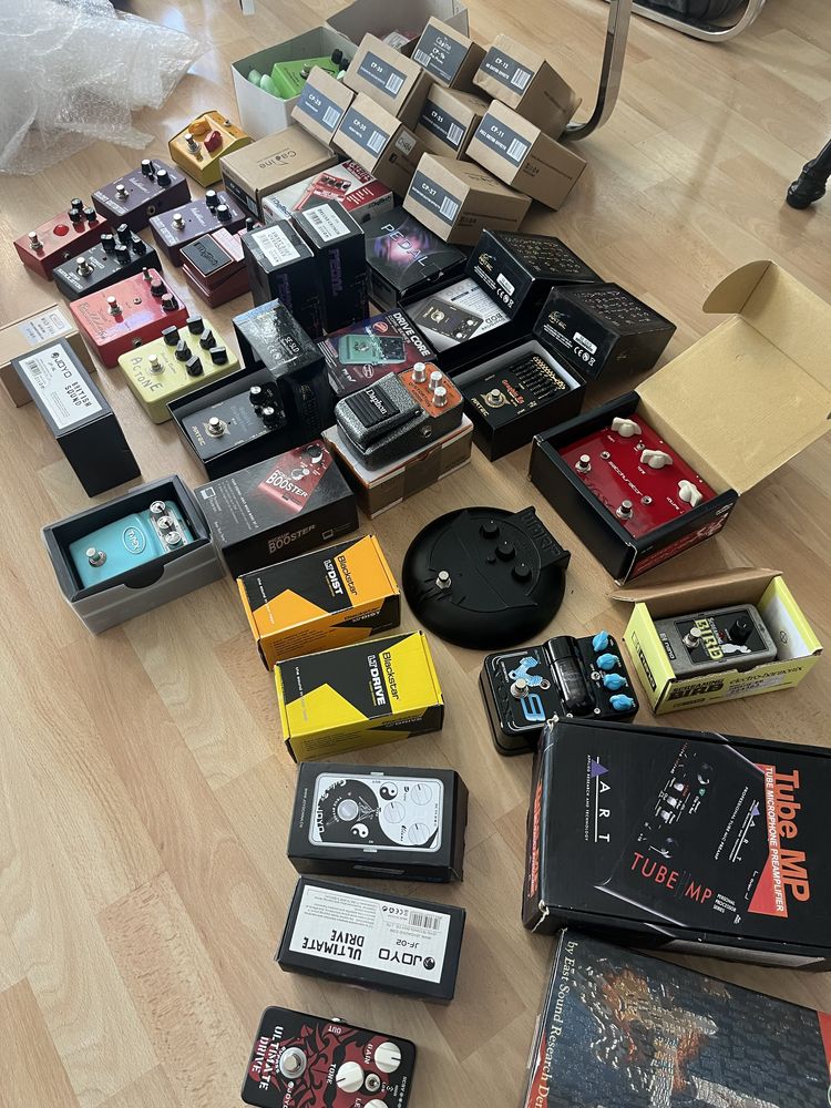 Розпродаж педалей ефектів Дісторшен овердрайв EHX Vox Digitech Joyo T