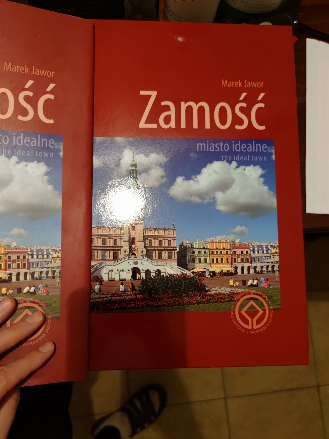 Zamość - album z informacjami po polsku i angielsku