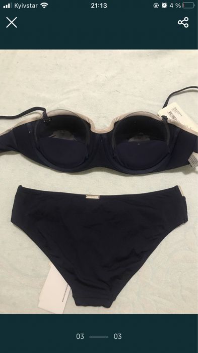 Новий купальник 40С( 44p-46р) Mark&Andre Франція