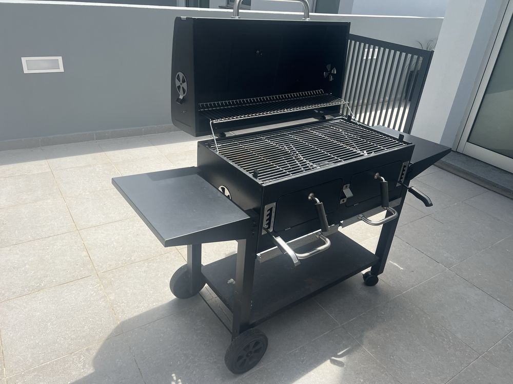 Barbecue a carvão 160x70x109 cm Naterial Centaurus King Size