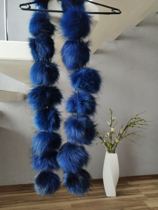 Szal z futra naturalnego