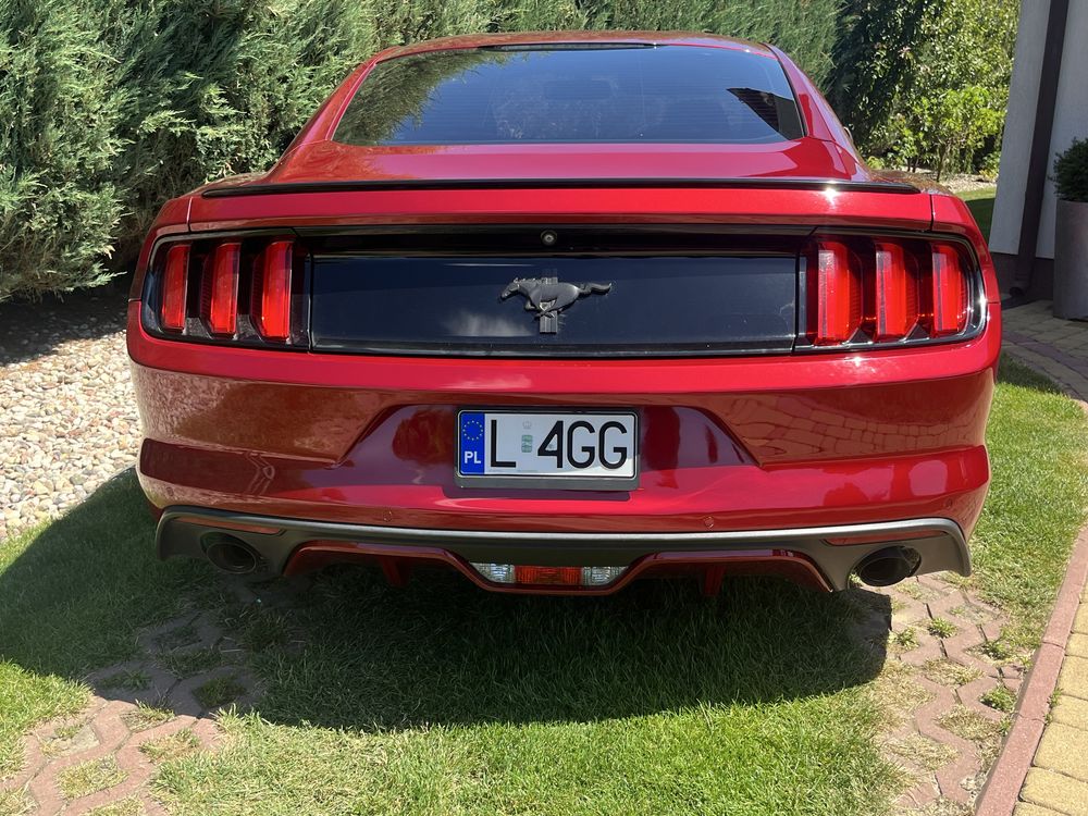 Mustang 6 silnik 3,7 V6 Ruby red