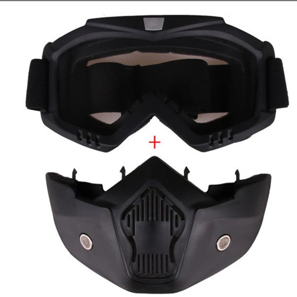 Захисна маска трансформер тактичні окуляри для страйкболу и мотоцикла