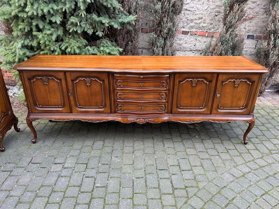 Komoda Ludwikowska Ludwik Warrings Bufet Stolik TV RTV Kredens Lowbord