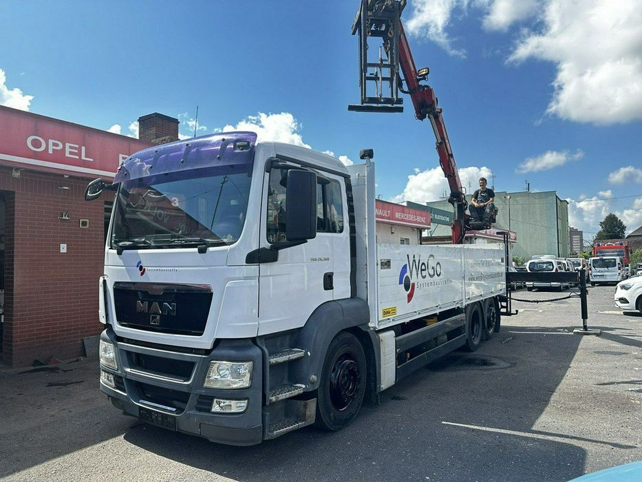 MAN TGS  MAN TGS 26.360 Skrzynia HDS + hwytak 2008
