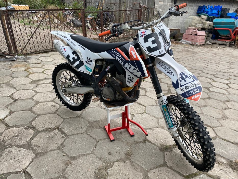 Ktm sxf 250 po remoncie, rozrusznik, wtrysk