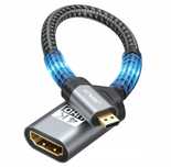 Adapter przejściówka JSAUX micro hdmi do hdmi 4k