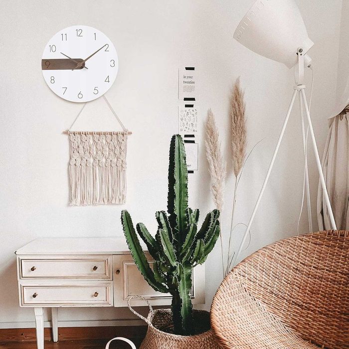 Zegar Ścienny Drewniany 30cm Cichy Lafocuse, Minimalizm #6577