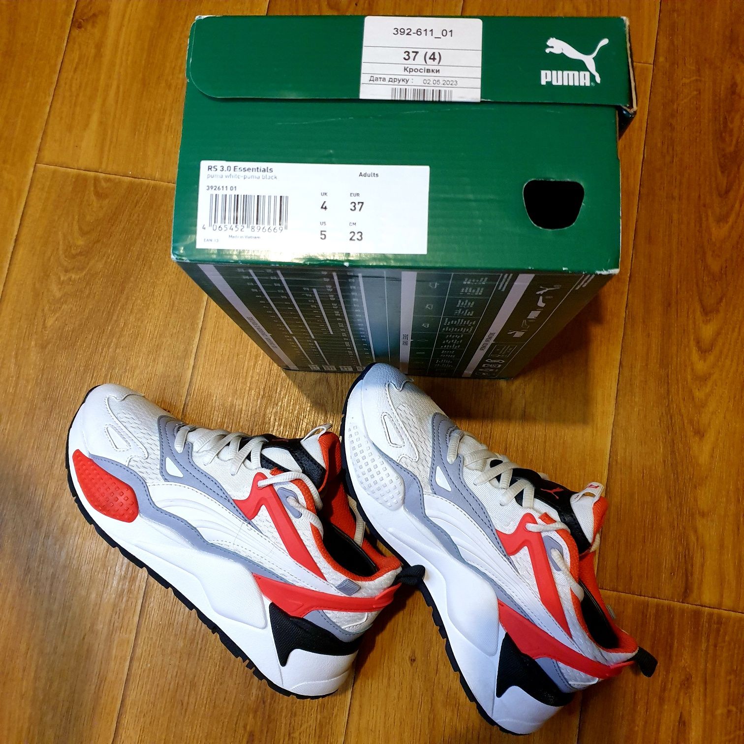 Puma RS-X Efecty system candy жіночі кросівки 37.5 -37 , 23.5см 23см