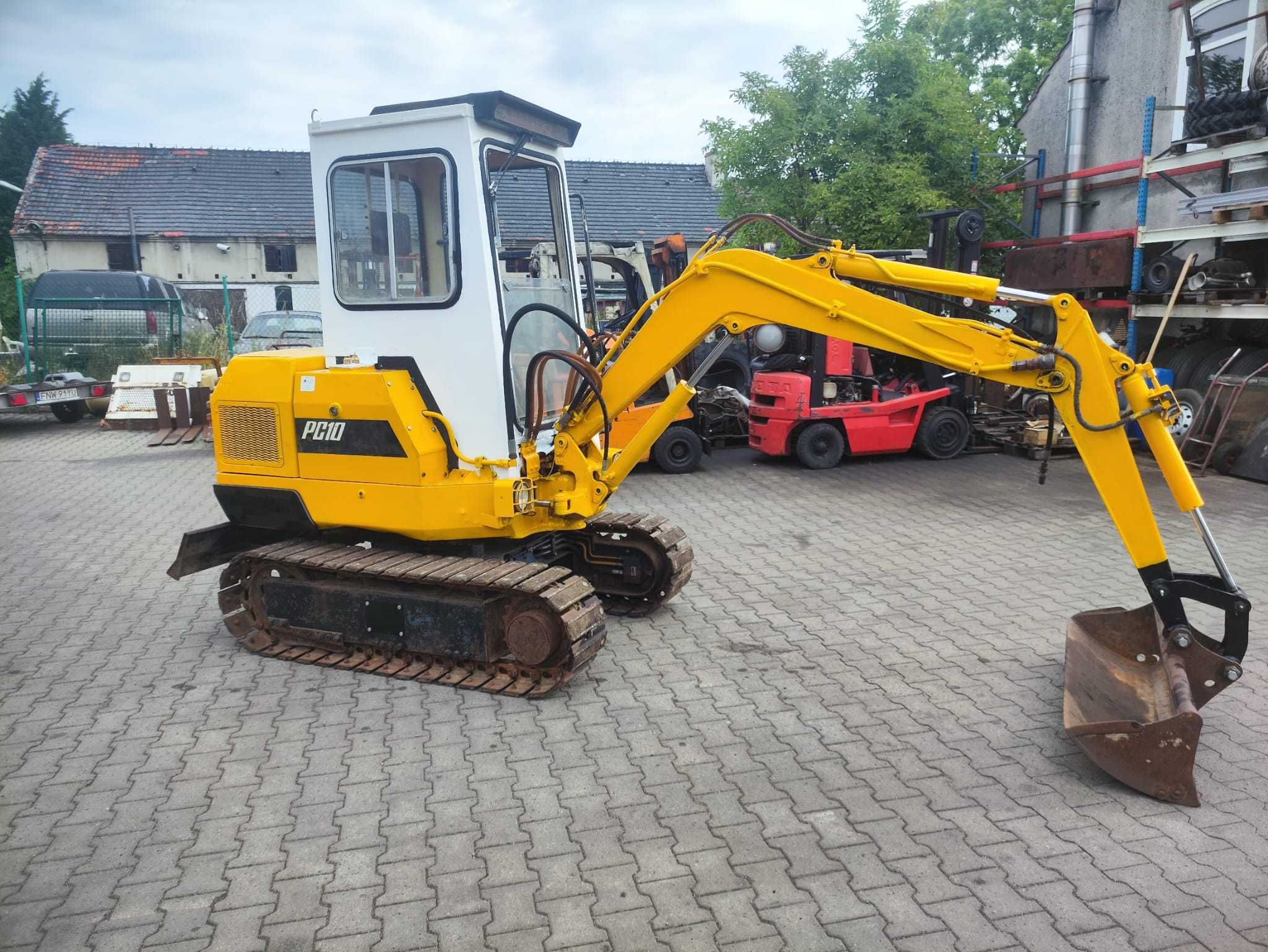 Minikoparka Komatsu PC10 Sprawna po remoncie  Yanmar Kubota JCB BOBCAT