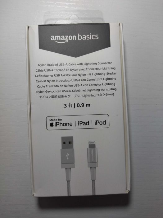 Amazon Basics Kabel połączeniowy Lightning na USB-A
