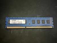 Pamięć RAM Elpida 1GB DDR3 1066MHz.