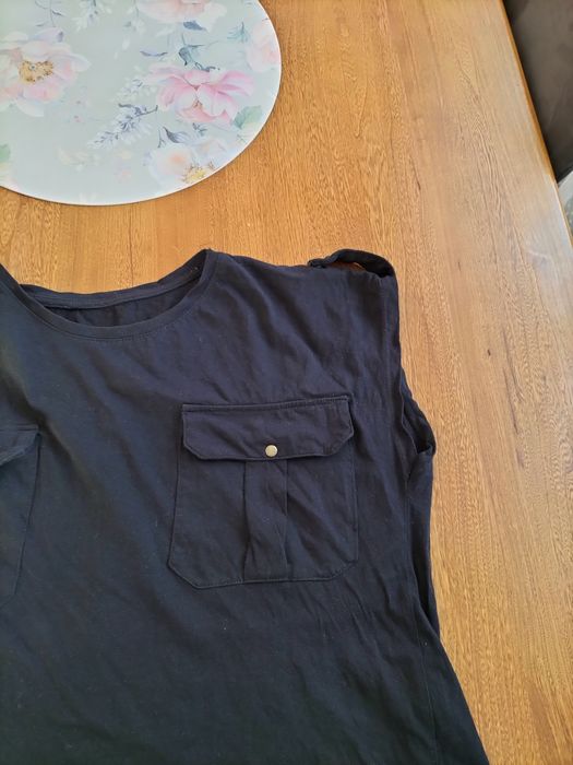 Koszulka damska z krótkim rękawem czarna