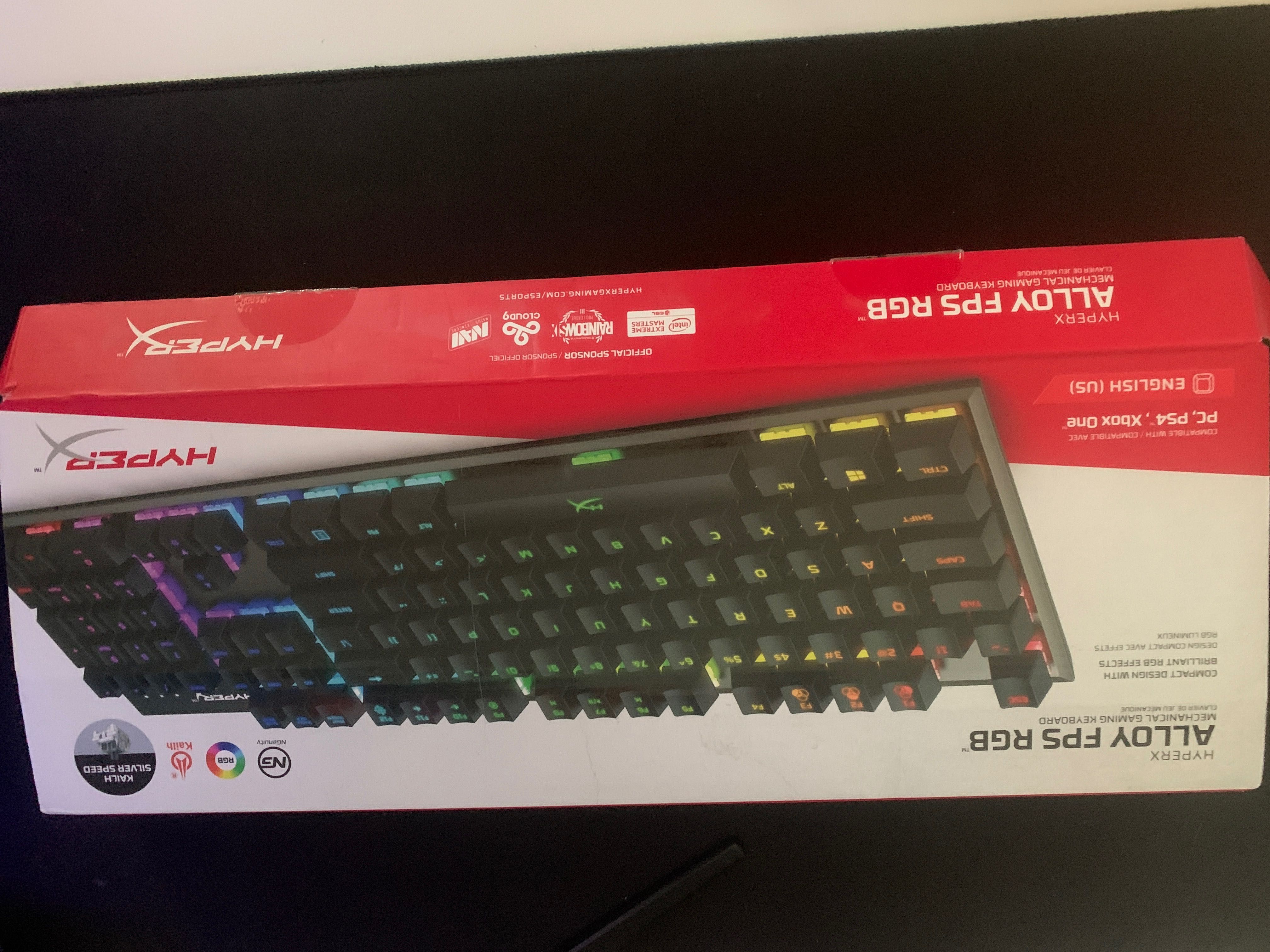 Klawiatura hyperx alloy fps rgb