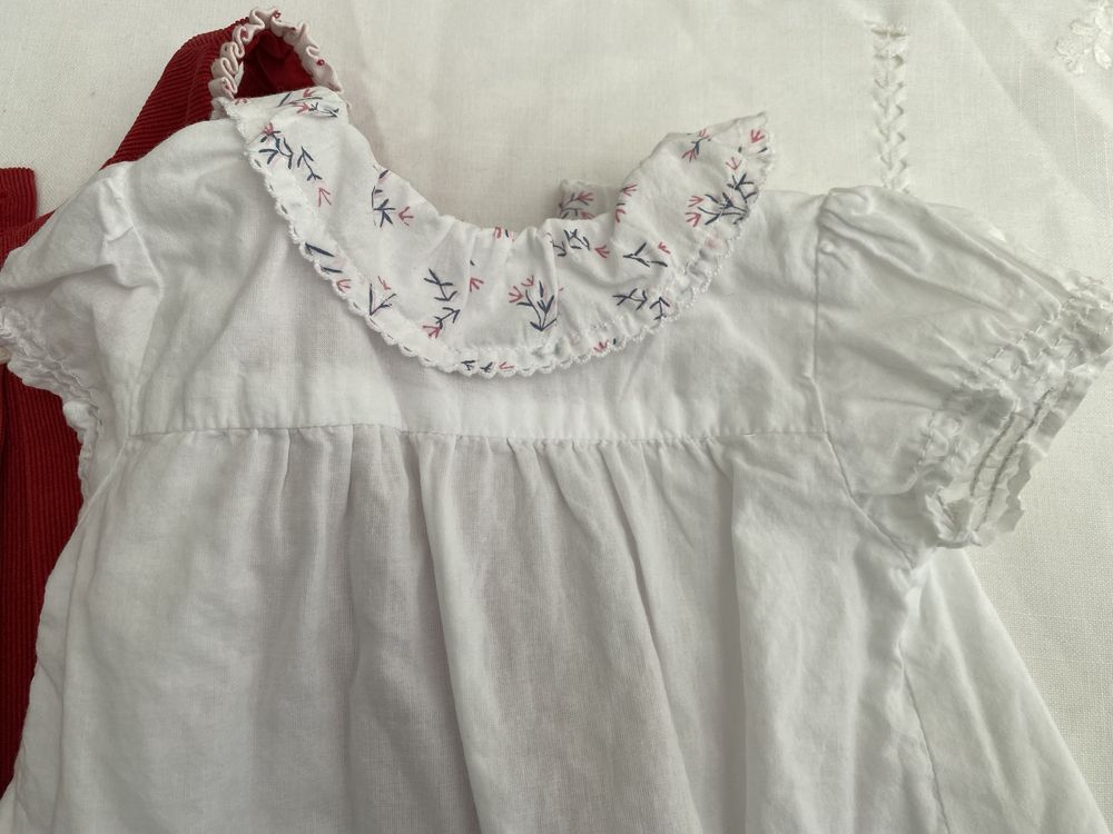 Mayoral Conjunto Vestido e blusa com golinha