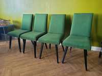 Krzesła z PRL zielone