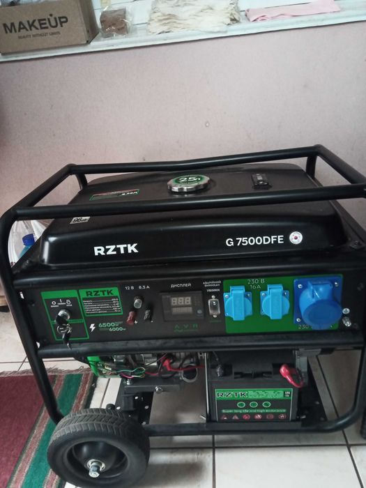 Генератор rztk g 7500DFE