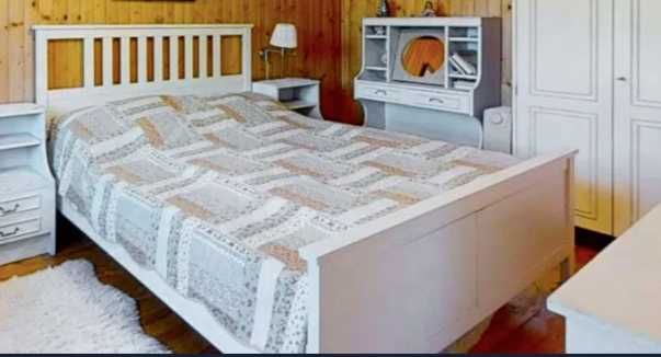 Ikea Hemnes-łóżko podwójne,białe160x200, stelaż-belka metalowa gratis!