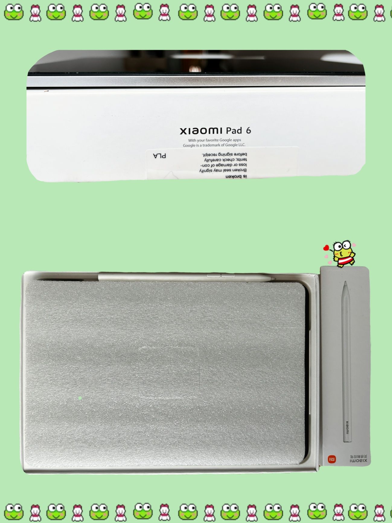Tablet Xiaomi Pad 6 + Smart Pen + Pelicula + Carregador Original