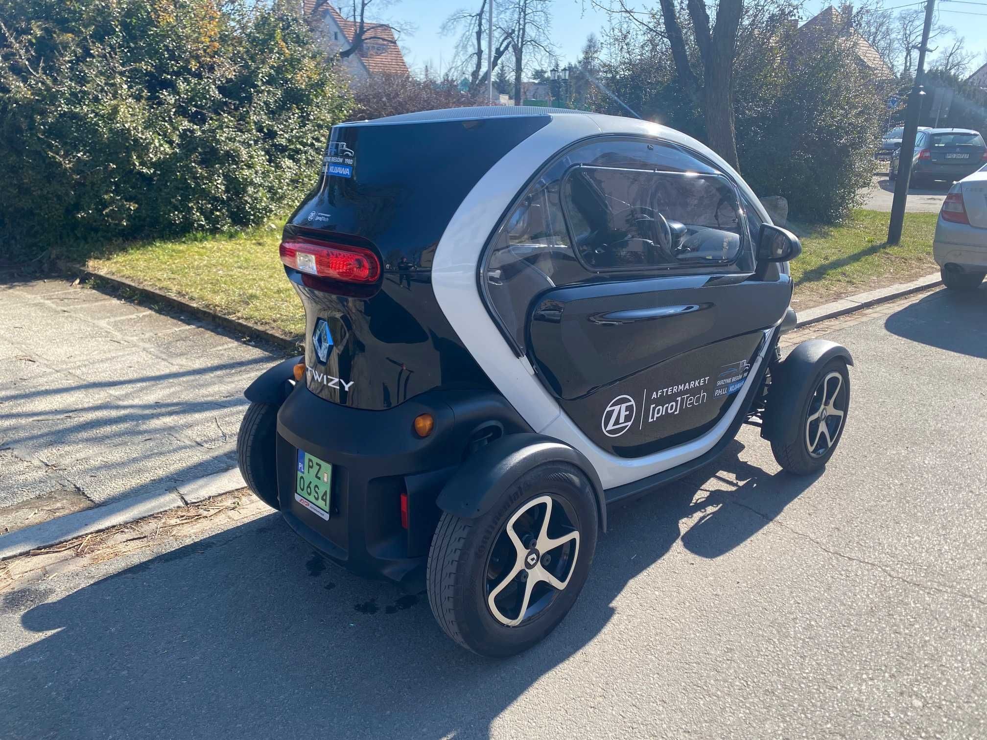 Renault Twizy 2 osobowy od 14lat, B1, ELEKTRYK webasto