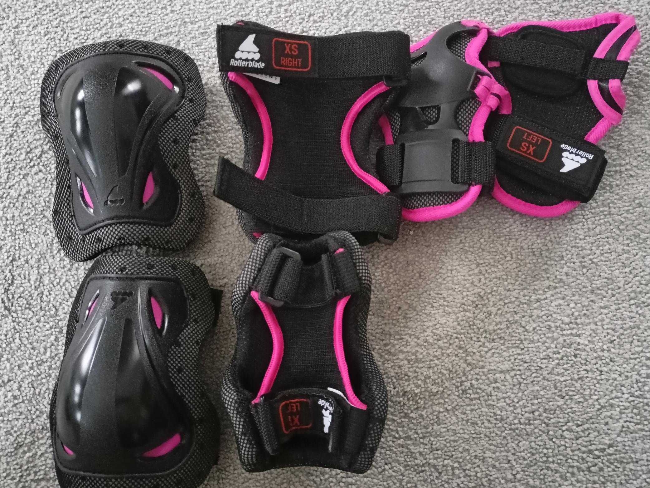 Rollerblade ochraniacze SKATE GEAR JR r. XS / Decathlon/ rolki, wrotki