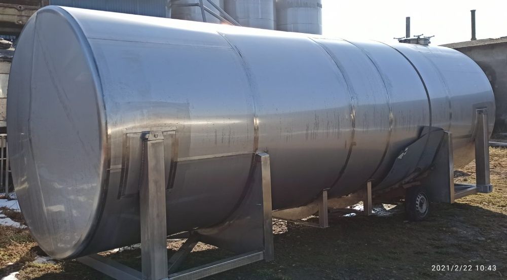 Zbiornik poziomy stal nierdzewna 28000 litrów