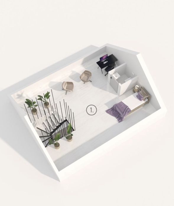 Dom jednorodzinny dwulokalowy w pobliżu puszczy