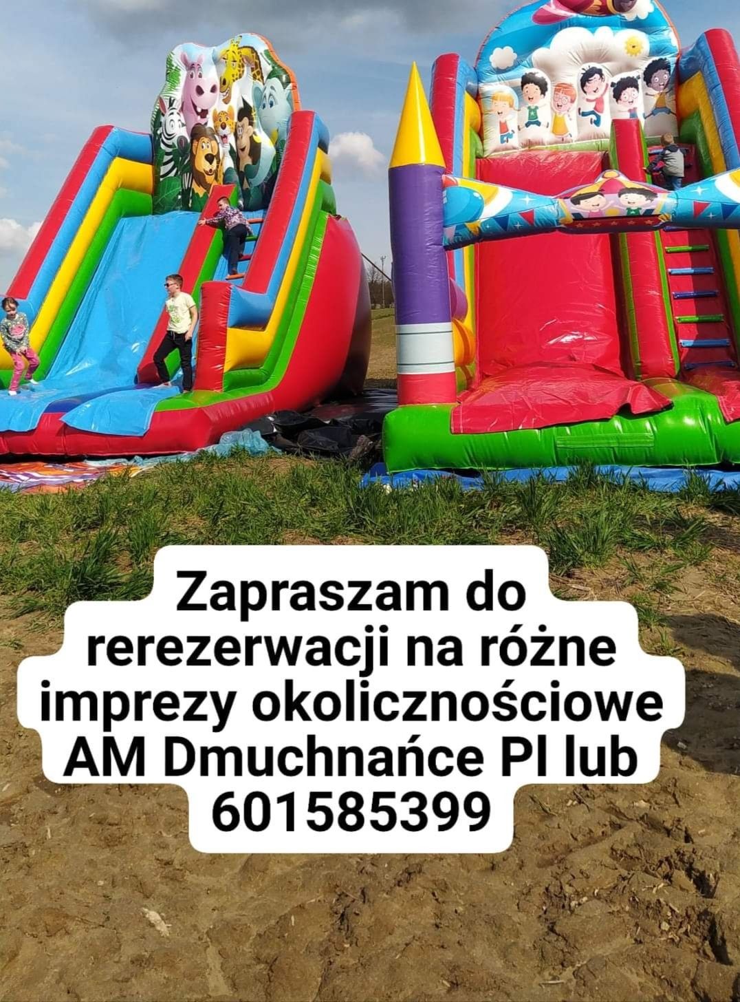 Dmuchańce zjeżdżalnie