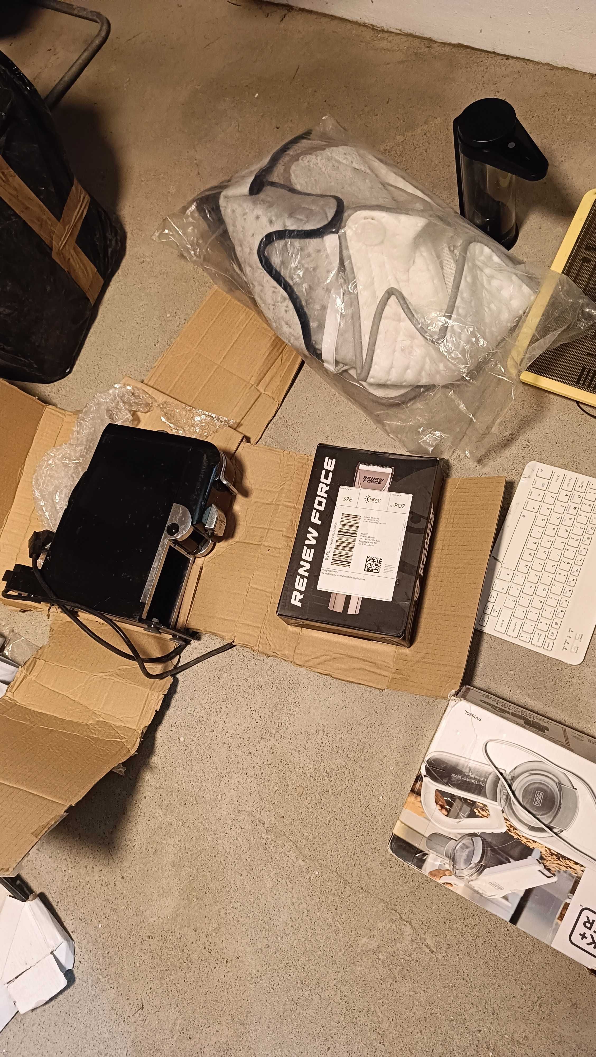 karton mix duży Elektronika dom Box zwrot KONSUMENCKI B C uszkodzone