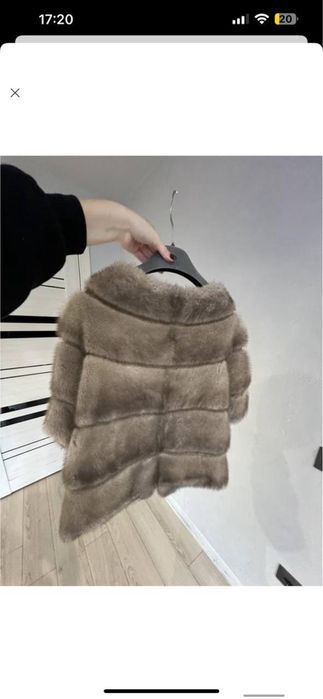 Норковий полушубок