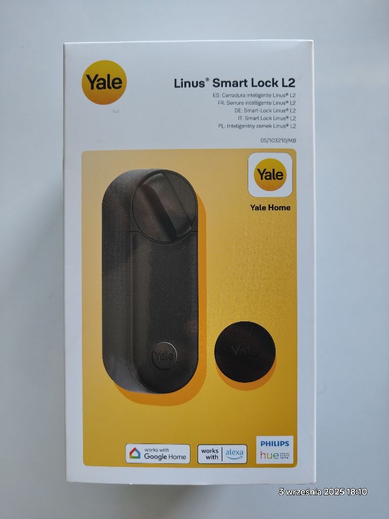 Inteligentny zamek Yale Linus Smart Lock L2