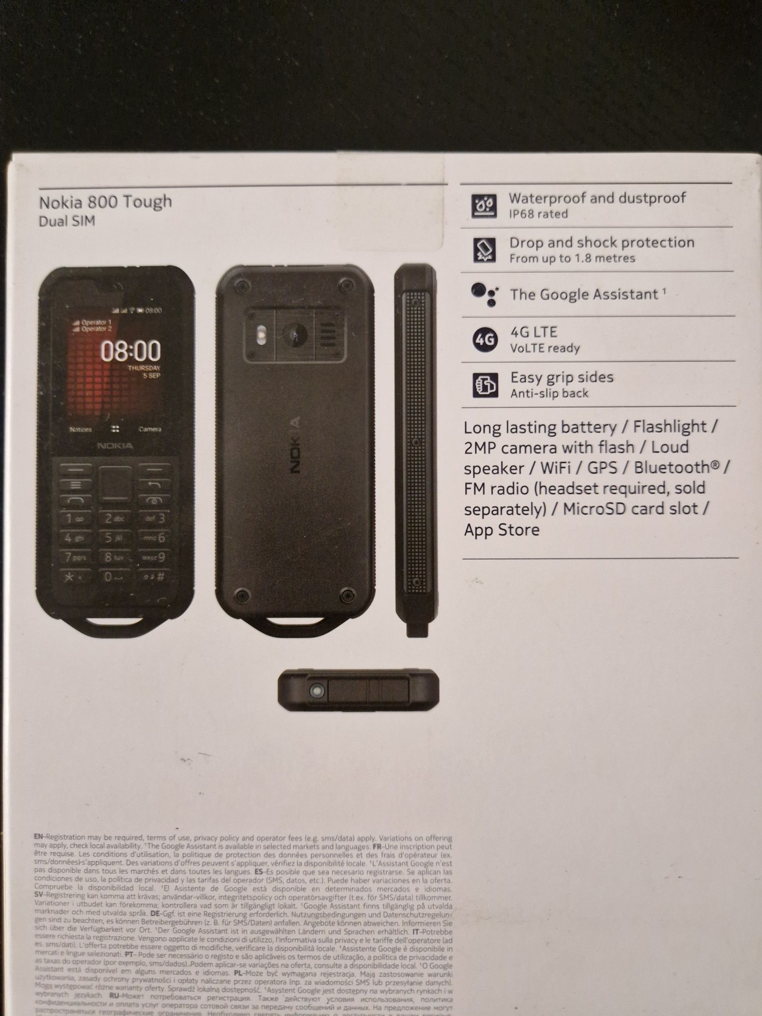 Nokia 800 Tough Nowy