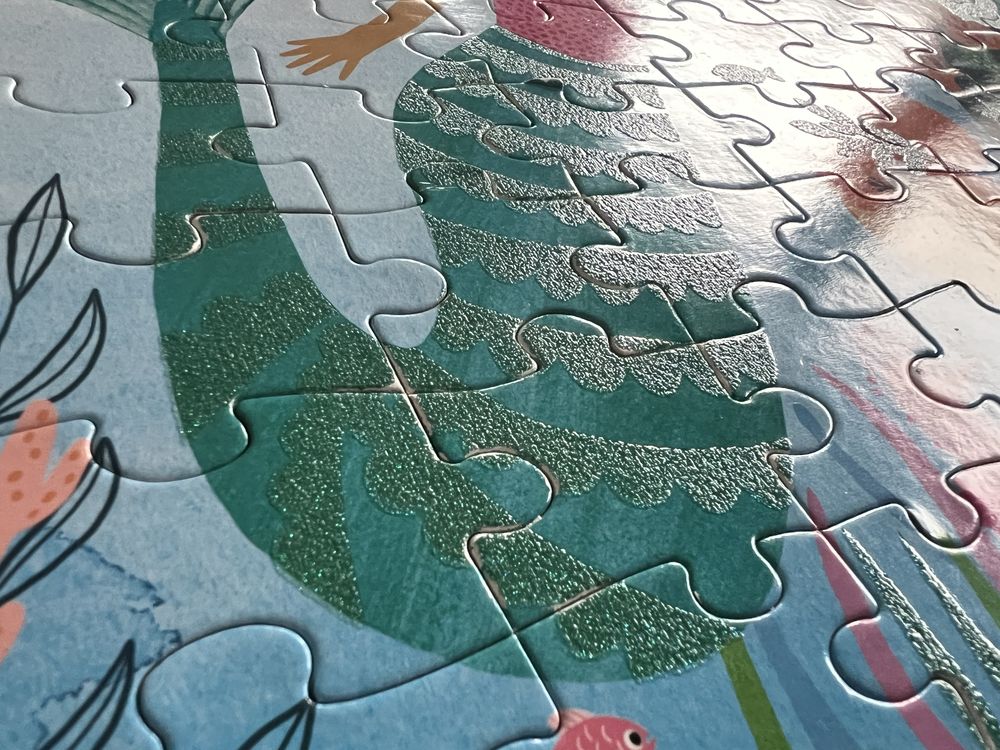 Zestaw puzzli Mudpuppy, 5+, puzzle świecące w nocy