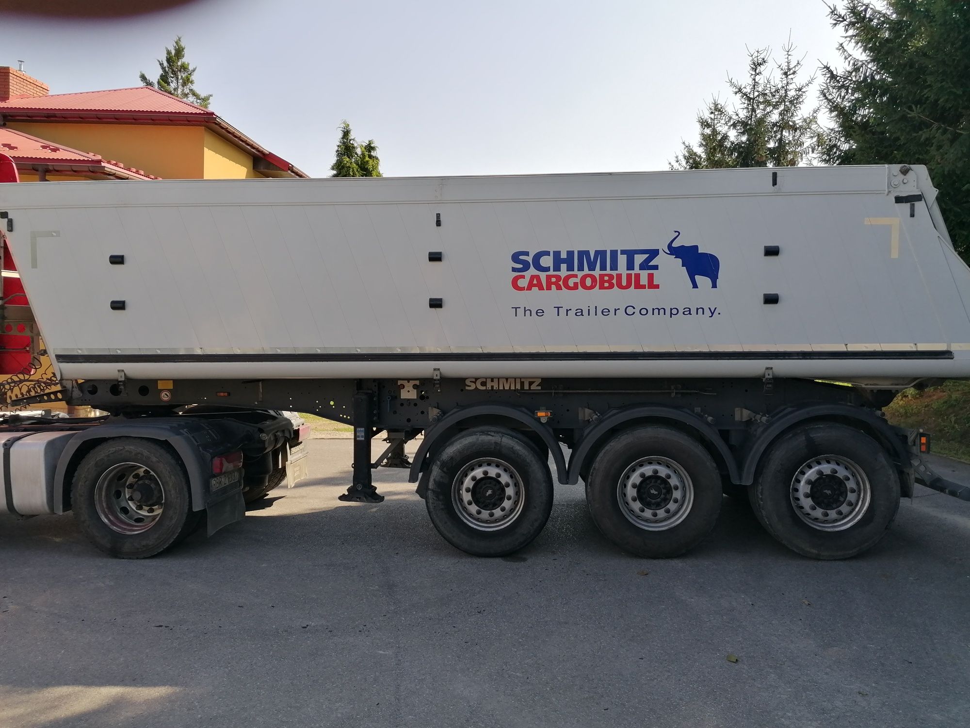 Naczepa wywrotka schmitz 27m