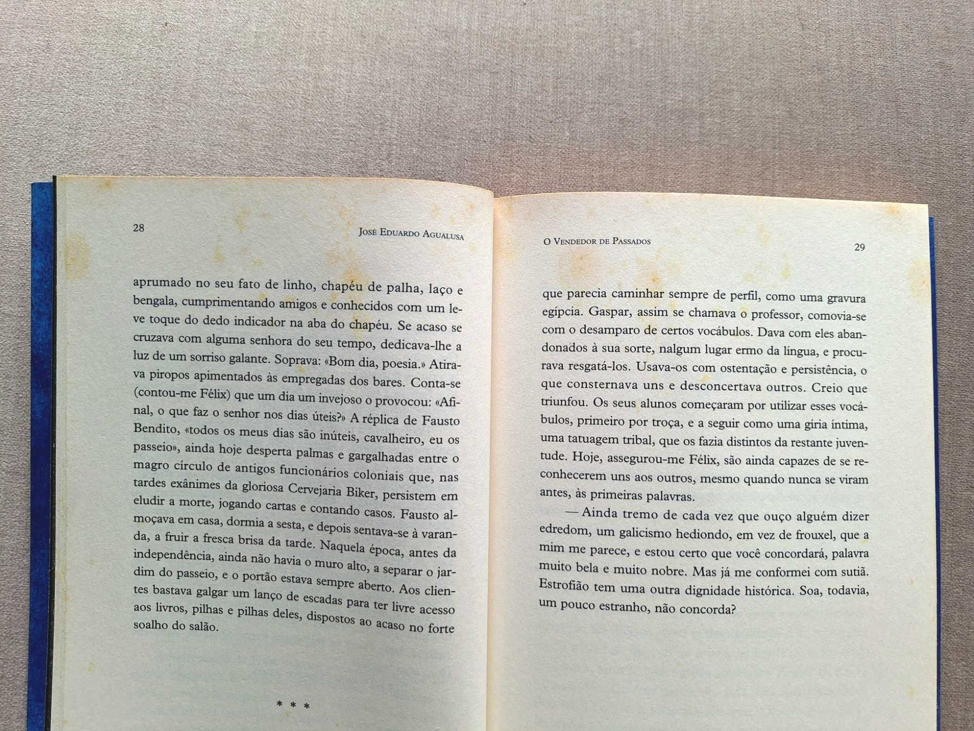 Livro “O Vendedor de Passados” - José Eduardo Agualusa (usado)