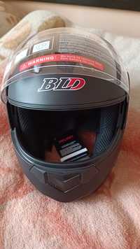 Мото шлем модуляр BLD розмір L, чорний матовий