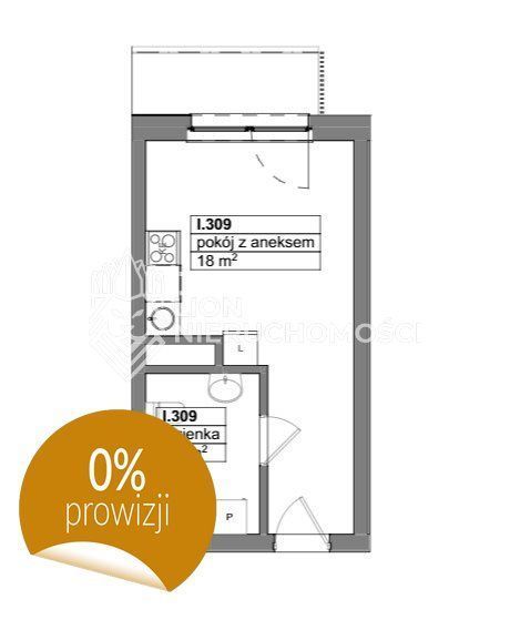 Apartament z balkonem na sprzedaż!