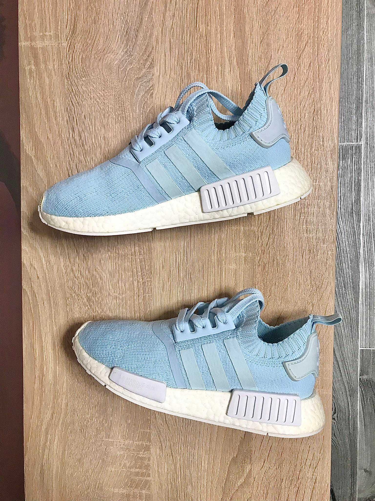 Кроссовки Adidas NMD R1 Primeknit Ice Blue