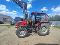 Belarus 952.5 mtz tur inter tech ciagnik rolniczy rusek ładowacz