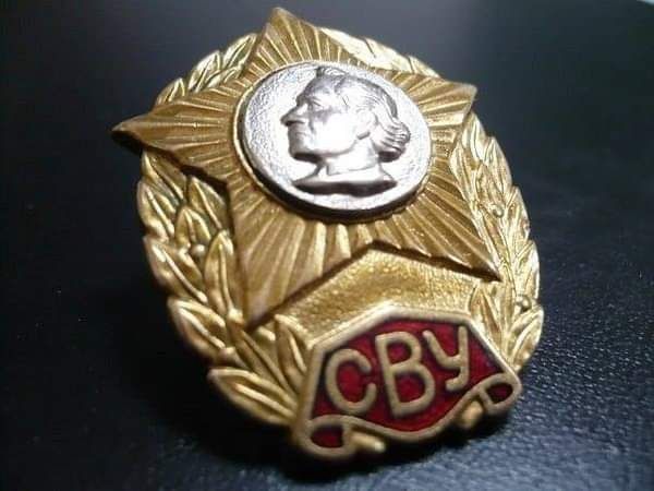 За службу в разведке.. За десантирование.