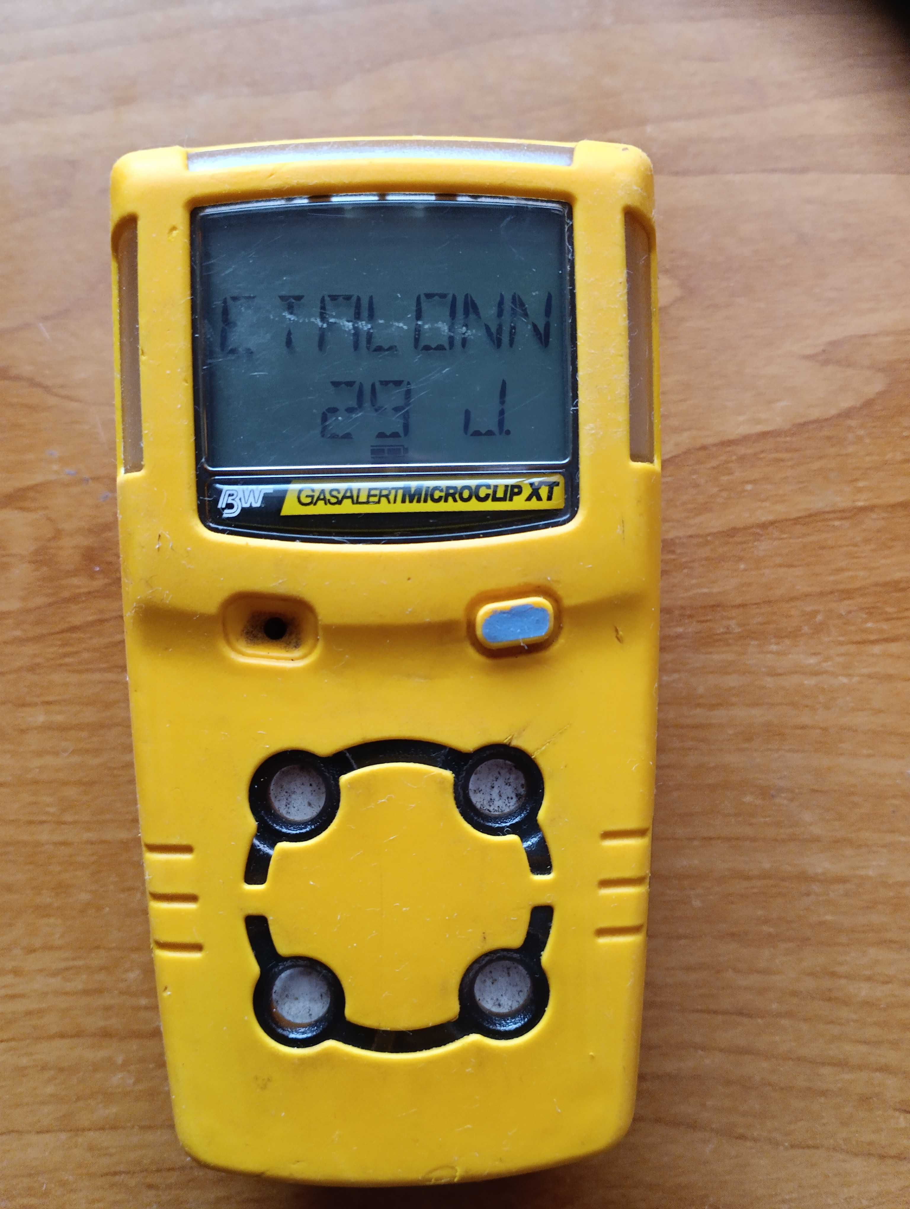 analizator Detektor  gazów GasAlert MicroClip XT 
Przenośny