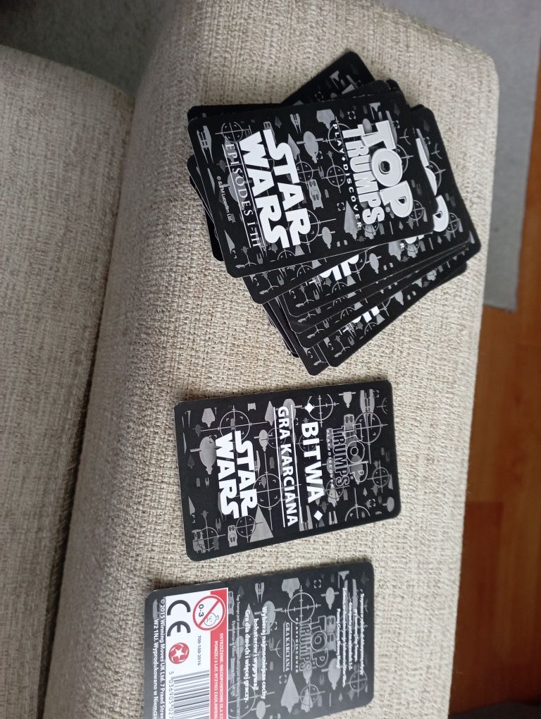 Top Trumps gra karciana Star Wars